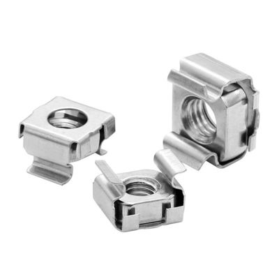 Industrie automobile 304 acier inoxydable Noix de pince flottante carré Noix de feuille de fixation