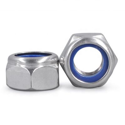 DIN 985 en grande quantité Hexagon Hex Black Nylon Lock Nut avec système de mesure métrique