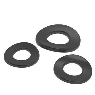 Industrie générale M1.7-M31 Laveuse élastique en acier inoxydable avec plaquette de pointe à trois vagues