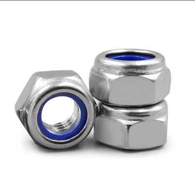 DIN 985 en grande quantité Hexagon Hex Black Nylon Lock Nut avec système de mesure métrique