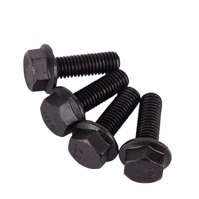 Zinc finition de l'acier inoxydable boulon hexagonale DIN 6921 Boulon pour les machines de construction