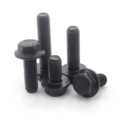 Zinc finition de l'acier inoxydable boulon hexagonale DIN 6921 Boulon pour les machines de construction