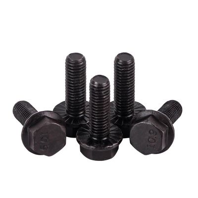 Zinc finition de l'acier inoxydable boulon hexagonale DIN 6921 Boulon pour les machines de construction
