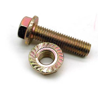 M19 M20 M21 Boulons à bride de qualité 10.9/12.9 DIN6921 en finition plate pour une fixation sûre