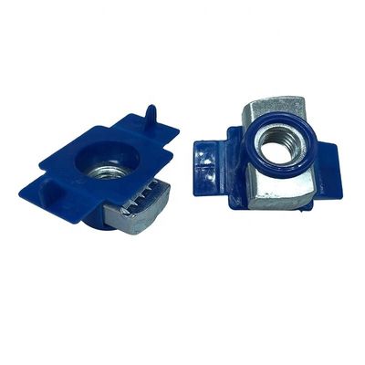 M6 M8 M10 T Noix de ressort de canal zincée pour support de ressort long dans le système de mesure métrique