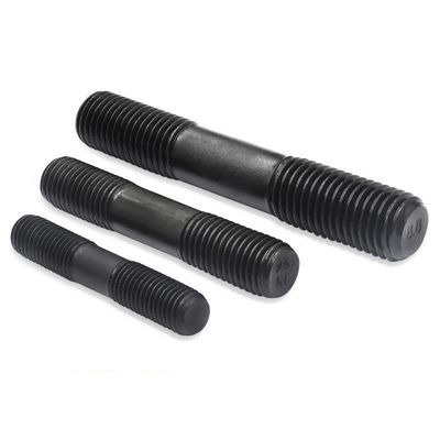 Boulons à double tête de catégorie 8.8 pour boulons de noircissement en acier au carbone de type Inch Clamping type