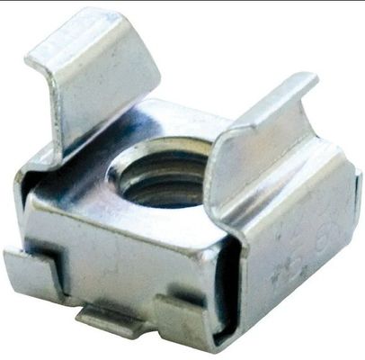 Système de mesure métrique Noix de cage carrée en acier inoxydable Noix de clip pour produits en laiton
