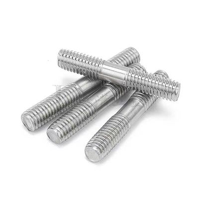 Finition en acier inoxydable au zinc A4-70 A2-70 Boulure de boulon à fils DIN9674 Barre filetée en acier au carbone