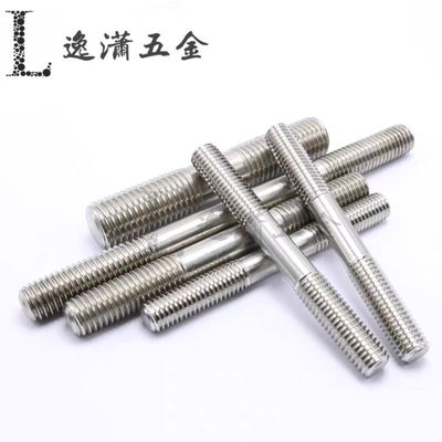 Finition en acier inoxydable au zinc A4-70 A2-70 Boulure de boulon à fils DIN9674 Barre filetée en acier au carbone