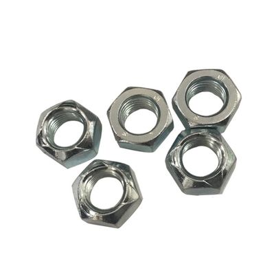 ISO9001 Certifié Zinc Finition Hexagonale Point Fermeture écrous DIN980V pour la fixation sécurisée