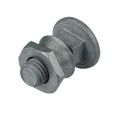 Rameau de protection de la tête galvanisé à chaud, rond, boulon et écrous de jonction avec norme ANSI