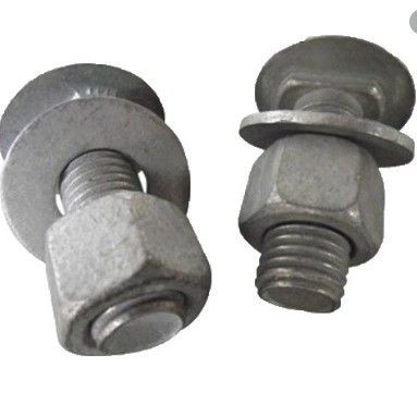 Rameau de protection de la tête galvanisé à chaud, rond, boulon et écrous de jonction avec norme ANSI