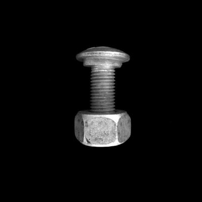 Rameau de protection de la tête galvanisé à chaud, rond, boulon et écrous de jonction avec norme ANSI