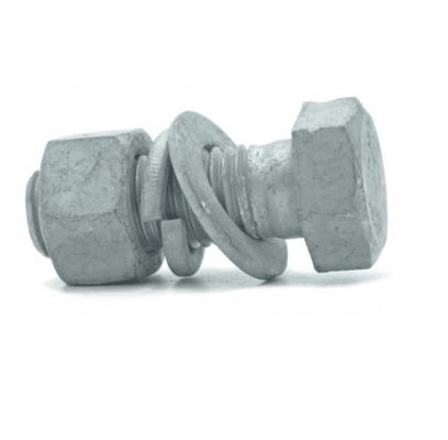 4.8 8.8 10.9 12.9 DIN933 931 Boulon hexagonale avec finition en zinc et certification ISO9001