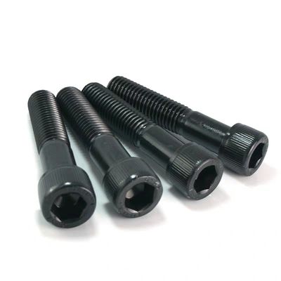 ASTM A574 Finition d'oxyde noir Hexagon Socket Head Cap Screws DIN912 dans la norme industrielle