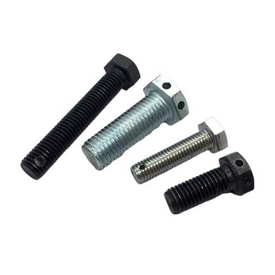 Boulon hexagonale avec trou pour broche de cotter dans le milieu de la tête ou de l'extrémité M3-M100