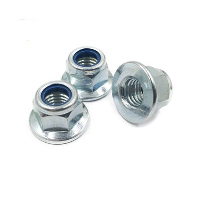 M2-M100 Hex Flange Nylock Noix fourniture directe Meilleur avec Zn HDG Noir Plain Finish