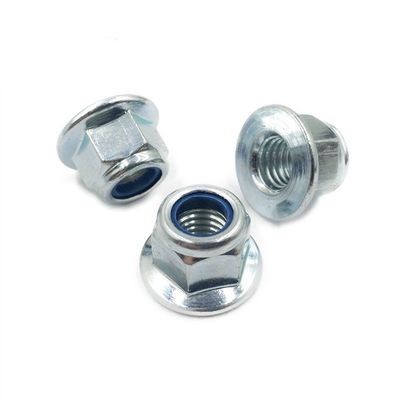 M2-M100 Hex Flange Nylock Noix fourniture directe Meilleur avec Zn HDG Noir Plain Finish
