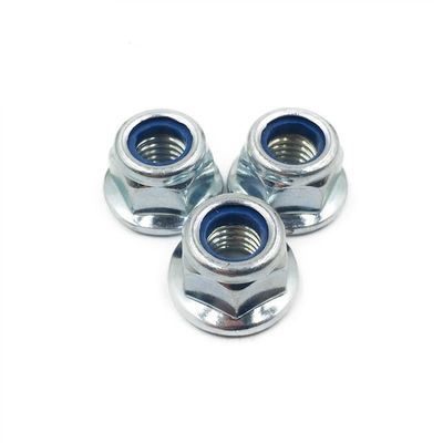 M2-M100 Hex Flange Nylock Noix fourniture directe Meilleur avec Zn HDG Noir Plain Finish