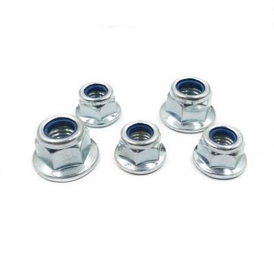 M2-M100 Hex Flange Nylock Noix fourniture directe Meilleur avec Zn HDG Noir Plain Finish