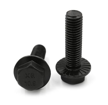 Fourniture directe de boulons à flanges hexagonales DIN6921 avec norme DIN et certificat ISO9001