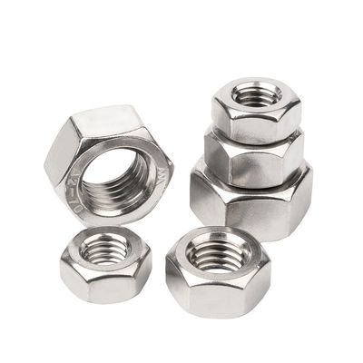 Acier inoxydable plaqué zinc jaune SS304 SS316 A2 A4 70 80 Noix hexagonale DIN934 Direct