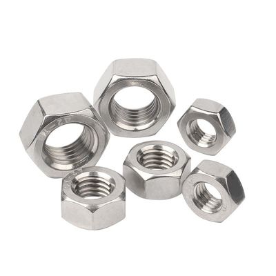Acier inoxydable plaqué zinc jaune SS304 SS316 A2 A4 70 80 Noix hexagonale DIN934 Direct