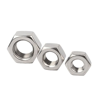 Acier inoxydable plaqué zinc jaune SS304 SS316 A2 A4 70 80 Noix hexagonale DIN934 Direct