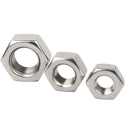 Acier inoxydable plaqué zinc jaune SS304 SS316 A2 A4 70 80 Noix hexagonale DIN934 Direct