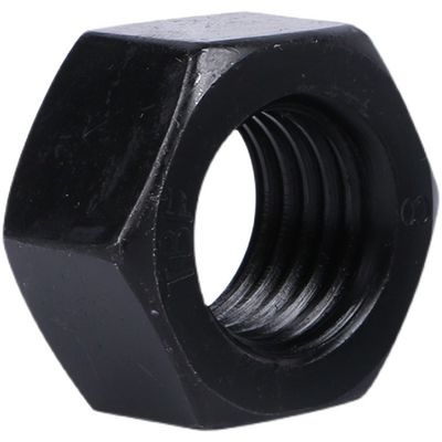 Fermeture directe personnalisée à l'oxyde noir finition DIN934 Noix hexagonale pour l'acier au carbone / inoxydable