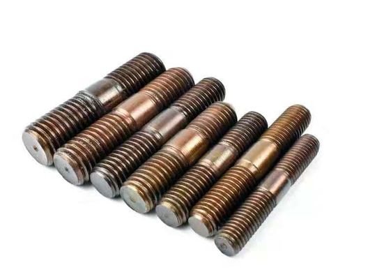 Finition en zinc DIN Standard Stud Bolt ASTM A193 Gr B7 pour les applications lourdes