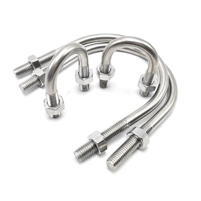 DIN Standard M4 M5 M6 en acier inoxydable SS304 Boulure d'ancrage J Boulure de crochet U Boulure par OEM acceptable
