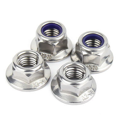 Exigences M2-M64 Grade 4 8 Noix de cloison à surface plissée de zinc