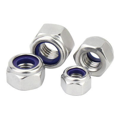 DIN985 Noix hexagonale galvanisée à verrouillage noir de qualité 4.8/6.8/8.8/10.9/12.9 à partir de fixation