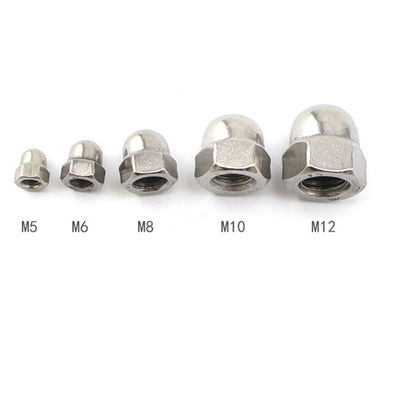 Construction M2-M30 Fastener 304 en acier inoxydable Hexagone Round Head Nut avec couvercle décoratif