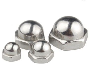 Construction M2-M30 Fastener 304 en acier inoxydable Hexagone Round Head Nut avec couvercle décoratif
