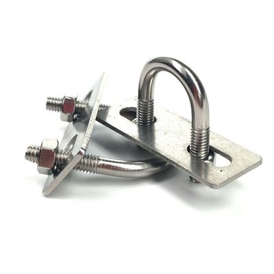 Échantillons gratuits fournis Serre à boulons en U pour tuyaux M6-M64 en acier au carbone/en acier inoxydable