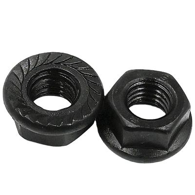 M2-M30 Noix de verrouillage en nylon en acier inoxydable 304 simple DIN6923 pour les applications à lourde charge
