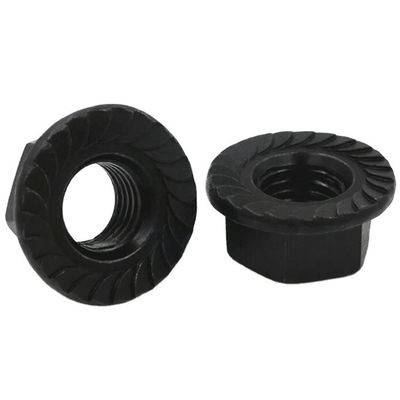 M2-M30 Noix de verrouillage en nylon en acier inoxydable 304 simple DIN6923 pour les applications à lourde charge