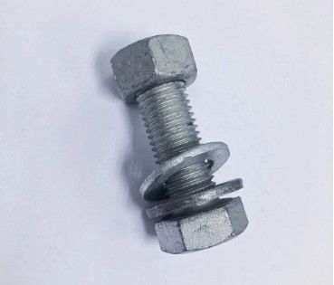 Boulons galvanisés à chaud de qualité industrielle DIN933 DIN934 pour des performances durables