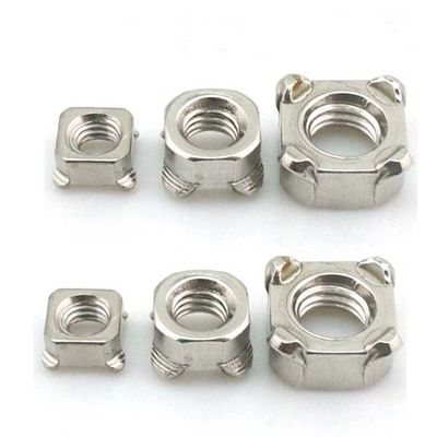 Système de mesure métrique de l'industrie automobile 304 acier inoxydable Noix hexagonale soudée