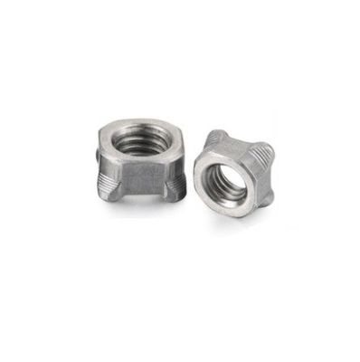 Système de mesure métrique de l'industrie automobile 304 acier inoxydable Noix hexagonale soudée
