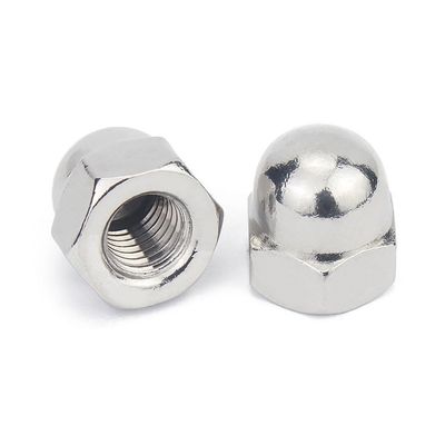 Acier au carbone tête de bille en acier noir zinc plaqué noix de capuchon de cuivre pour les applications lourdes