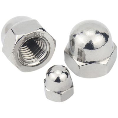 Acier au carbone tête de bille en acier noir zinc plaqué noix de capuchon de cuivre pour les applications lourdes