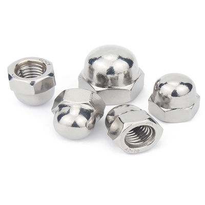 Acier au carbone tête de bille en acier noir zinc plaqué noix de capuchon de cuivre pour les applications lourdes