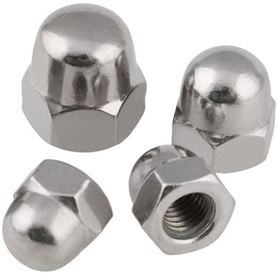 Acier au carbone tête de bille en acier noir zinc plaqué noix de capuchon de cuivre pour les applications lourdes