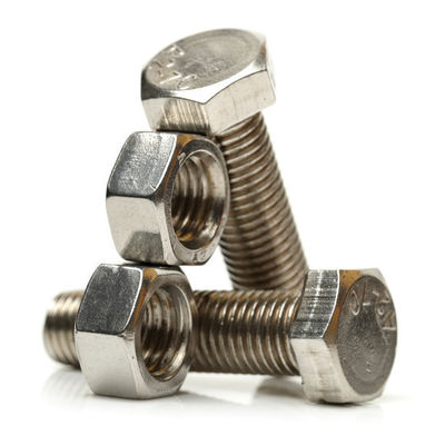 Boulons et écrous hexagonais en acier inoxydable 304 de haute précision pour applications à haute température
