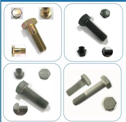 Fabriques chinoises ASTM A325 Boulons structurels de qualité 8.8 Matériau de qualité hexagonale utilisé