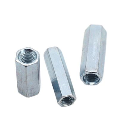 201/304 Noix de joint à vis cylindrique en acier inoxydable standard avec finition zincée