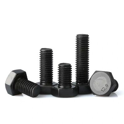 Zn HDG DIN933 931 Boulons et écrous hexagonais M2-M100 avec une excellente résistance à la corrosion